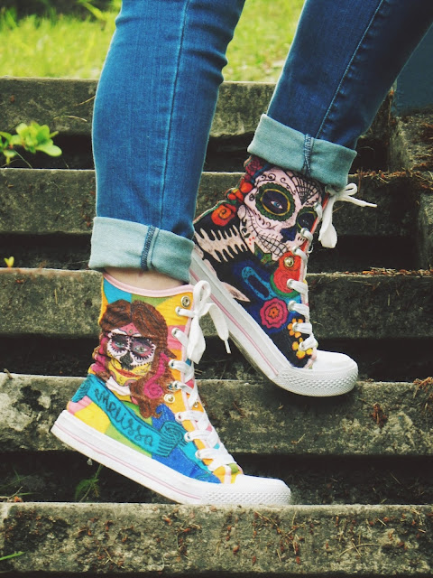 DIY -Taidetta kengissä