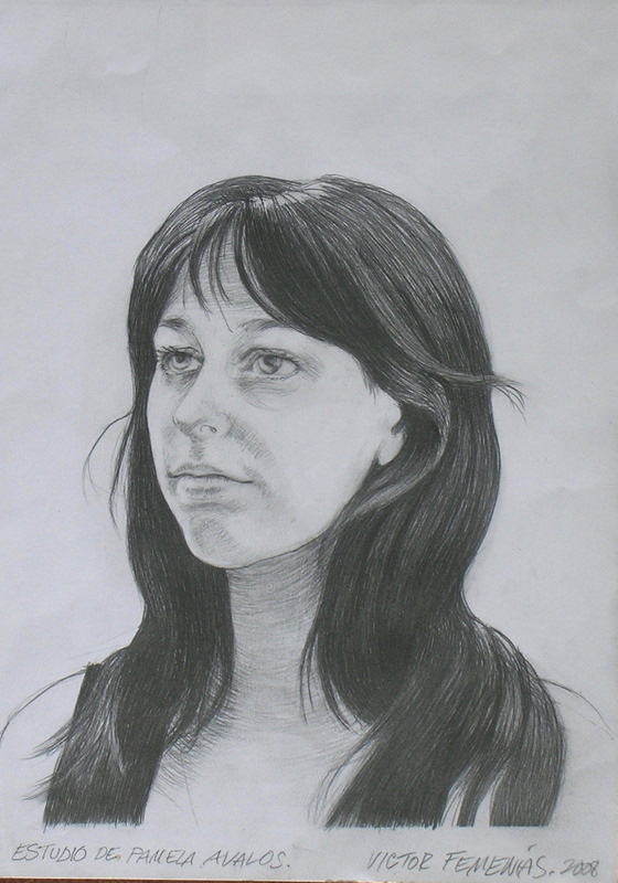 Retrato de Pamela Avalos.