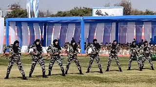 CRPF Cobra Commando Unit Inducted First Womens Team