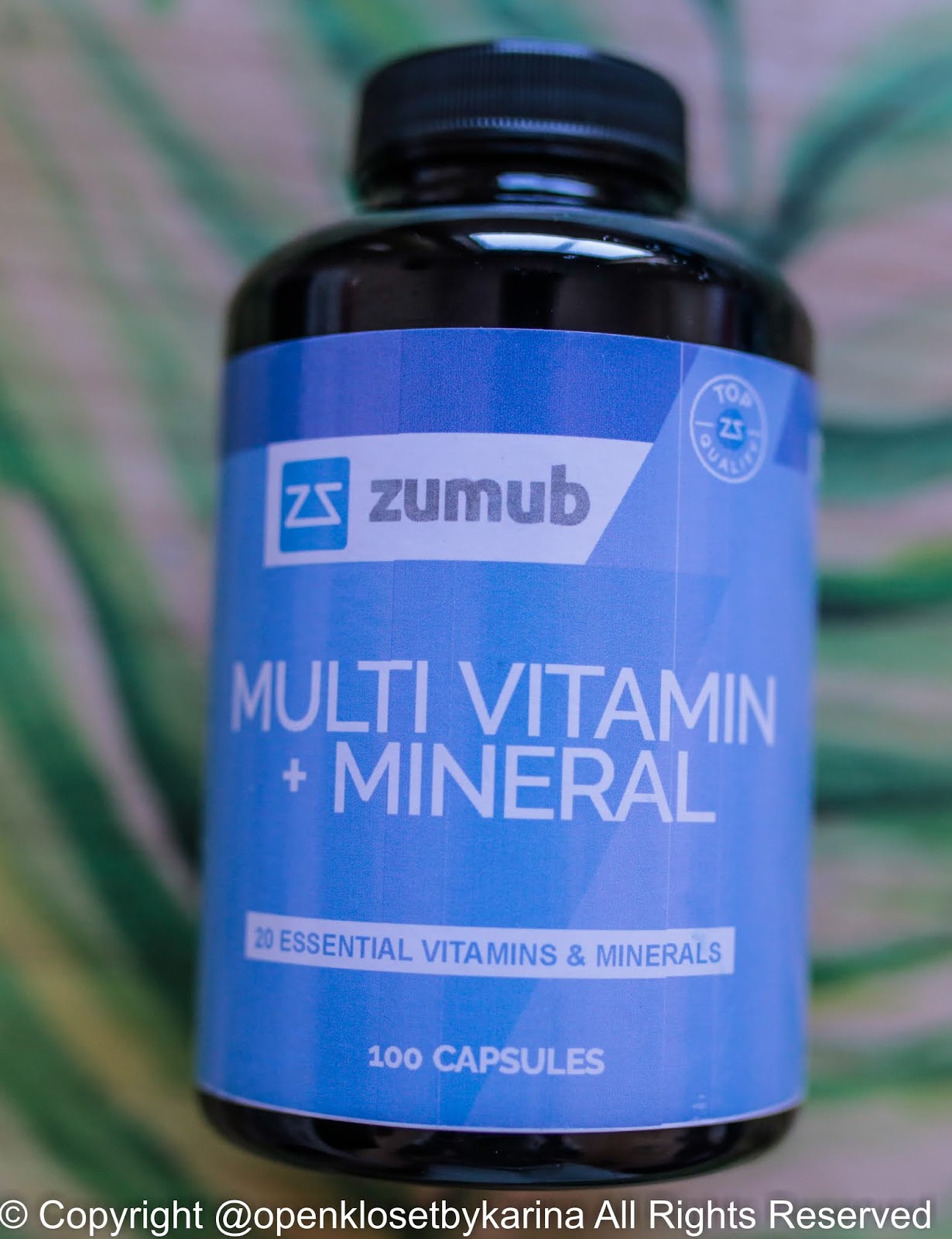 ZUMUB VITAMINS FOR HEALTHY IMMUNE SYSTEM Open Kloset By Karina