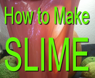 How to Make Slime, Flubber Steve Spangler Science Halloween Recipes