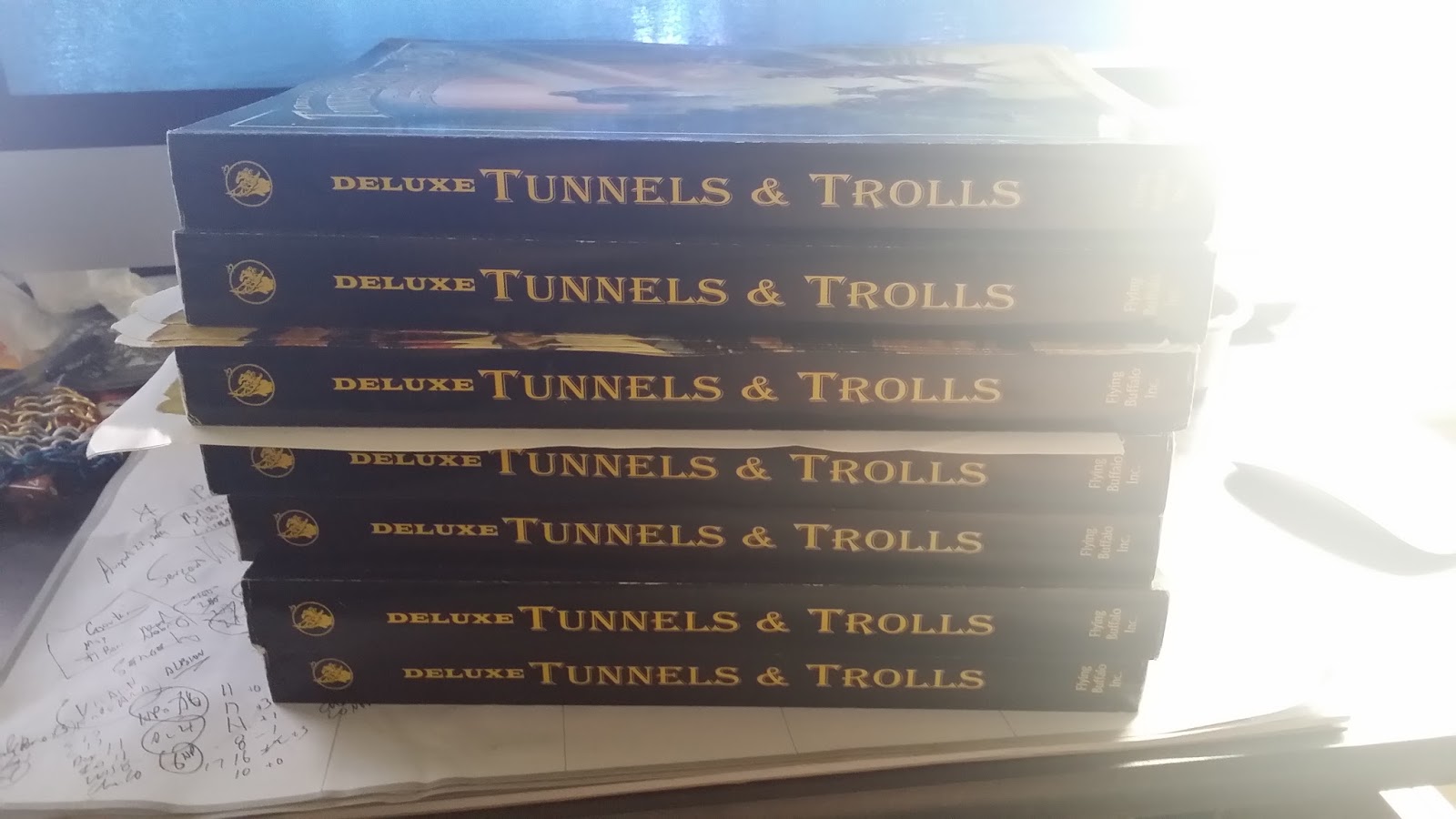 Tenkar's Tavern Deluxe Tunnels & Trolls Exists Seven Soft Cover