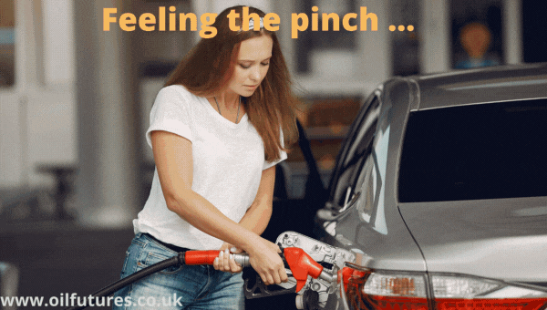 oil price at the pumps