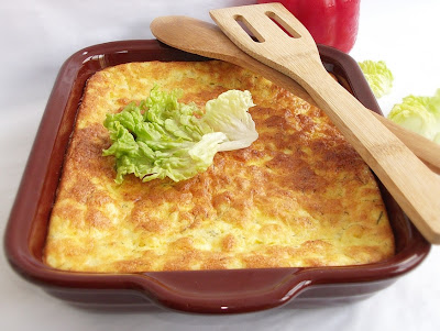 Souffle de branza cu porumb