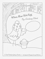 When Blue Met Egg Coloring Sheet