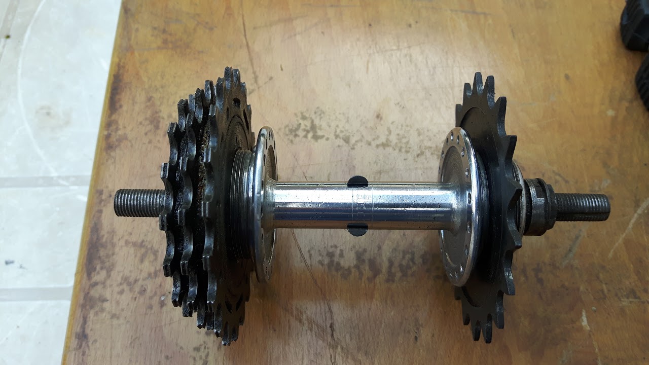 Moyeu De Roue Vélo Vintage Way Assauto - Kit 36 Trous, Neuf (peut-être Sans Boîte)