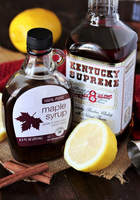 Bourbon Maple Leaf Cocktail The Kitchen is My Playground