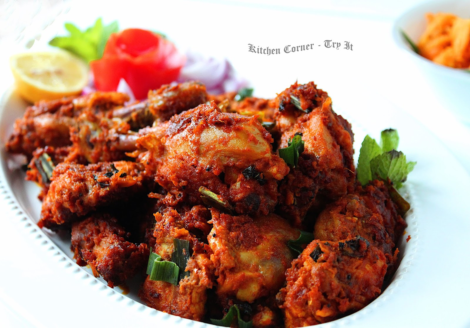 Ginger Chicken Masala Fry