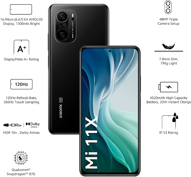 Mi 11X 5G फोन को SD 870 के साथ किया गया लॉन्च