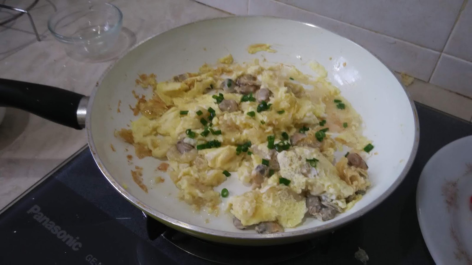 FRIED NECK CLAM OMELETTE