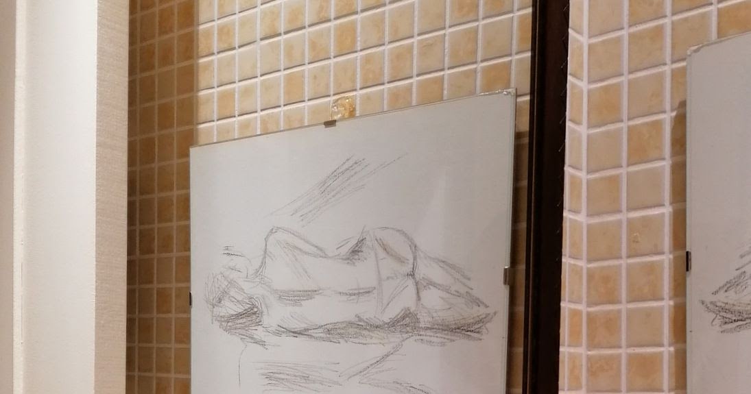 Retro y con encanto: Desnudos al baño...