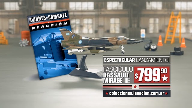 Colección Aviones de combate a reacción 1:72 La Nación Argentina