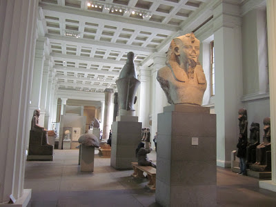 Peças egípcias no Museu Britânico (British Museum)