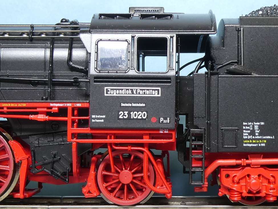 東ドイツ国鉄 DR 旅客用蒸気機関車 BR 23.10 1020号機 （ROCO
