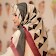 Square Voal Hijab with Uncle Racing Motif Laser Cut Dance Eyes