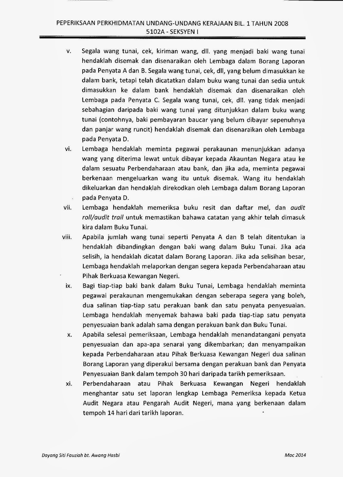 Surat Pekeliling Perkhidmatan Bil.11 Tahun 2008