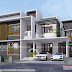 Contemporary model box model house with 4 bedrooms