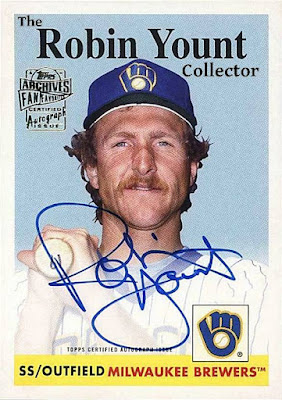 2022 TOPPS GALLERY - #191 ROBIN YOUNT MILWAUKEE BREWERS
