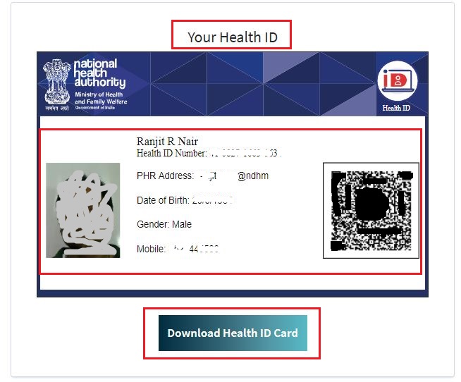 ABDM (Ayushman Baharat Digital Mission) Digital Health ID For All