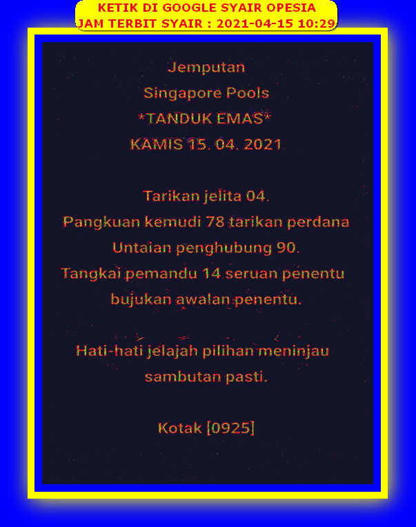 PREDIKSI SGP YOHII