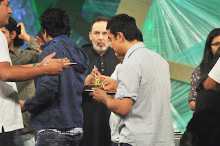 Amir Khan and Priyanka Chopra at NDTV Greenathon 2012 