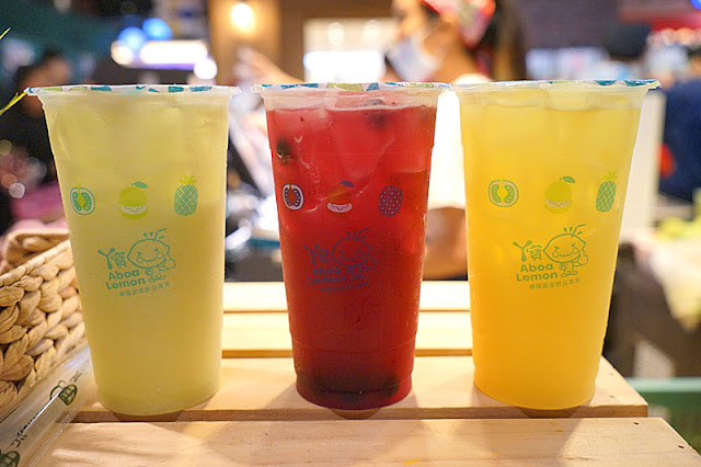 熱血採訪│桃園知名飲料店阿寶檸檬首度進軍台中大遠百！開幕期間三款限量500杯飲料嚐鮮價只要10元，還有打卡免費送樂見檸檬