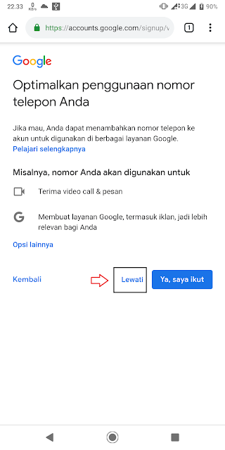 Panduan membuat akun gmail