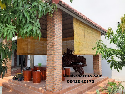 Mành sáo nứa Mành sáo nứa che nắng tân bình