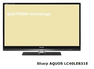 AQUOS LC40LE831E 3D TV