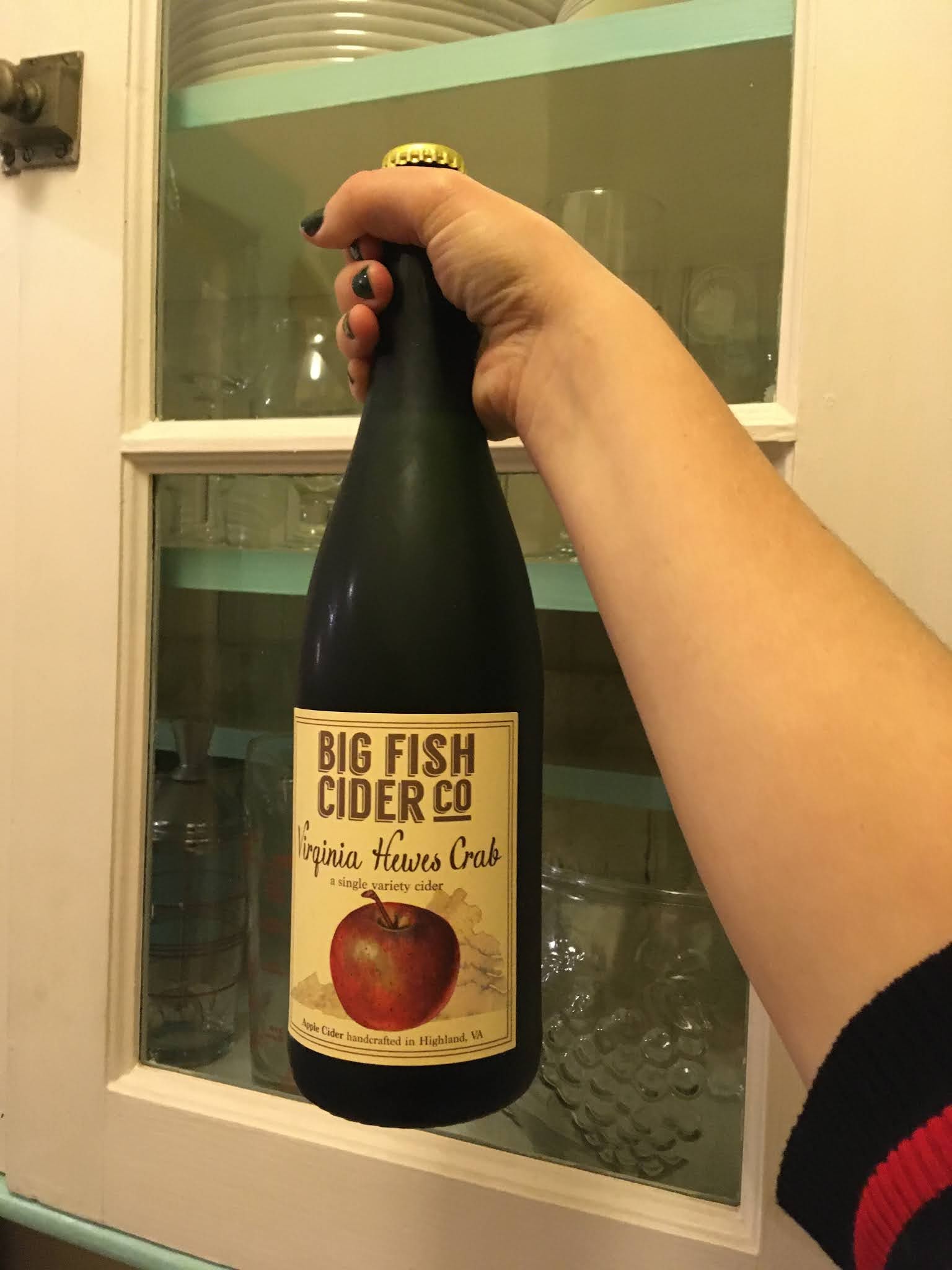 Along Came a Cider Cider Review Big Fish Cider Co. Virginia Hewes Crab