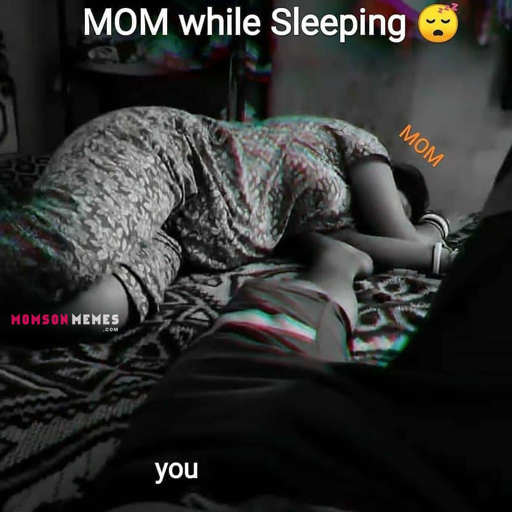 Mom while sleeping!!!