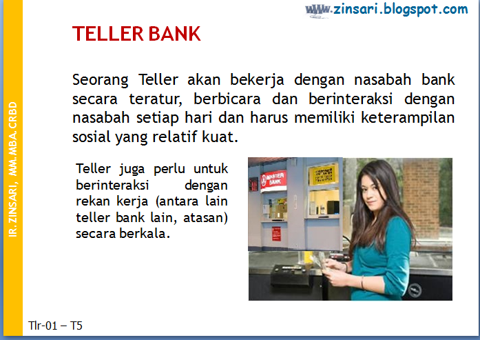 Bank teller перевод