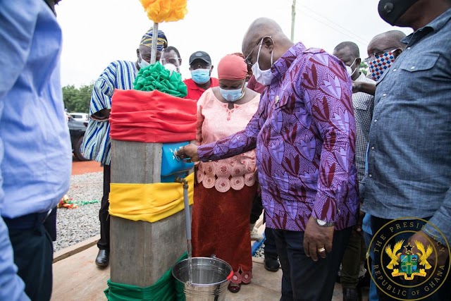 PRESIDENT AKUFFO ADDO COMMISSIONS NALERIGU WATER SUPPLY PROJECT