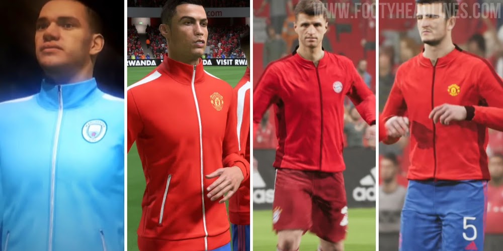 All New Anthem Jackets In Fifa 22 Efootball 22 Are Very Generic Footy Headlines