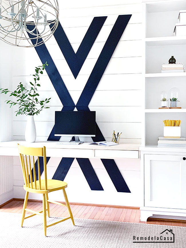 Diy Built In Desk Remodelando La Casa