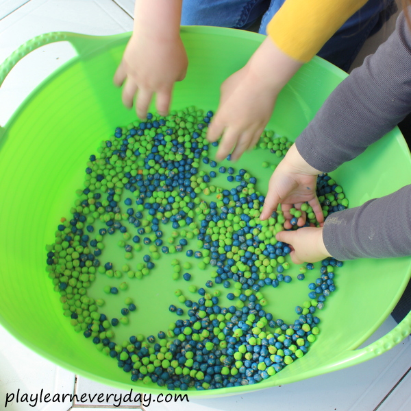 Earth Day Sensory Bin Play and Learn Every Day