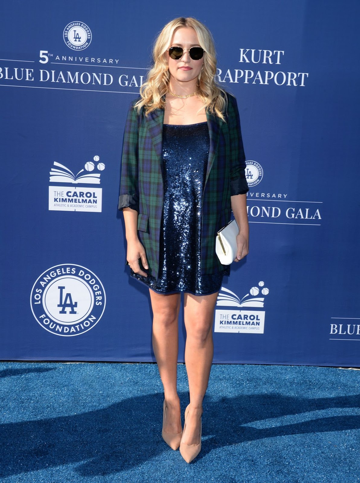 Red Carpet Dresses: Emily Osment - Blue Diamond Foundation 2019