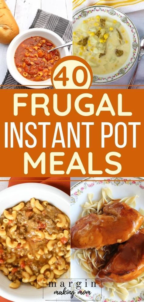 40 of the Best Easy and Cheap Instant Pot Recipes for Dinner