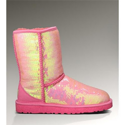 Think Pretty n Pink!: Pink Sequined Uggs!