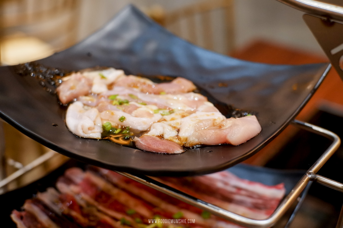 Unlimited Samgyupsal, Skewers, Side Dishes, Chicken Wings, Ramen and a