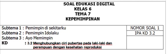 IPA KELAS 6 TEMA 7 KD 3.2 SEMESTER GENAP EDUKASI DIGITAL