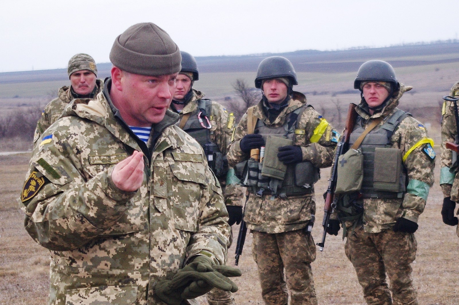 Командование украинской армией. Генерал Забродский.