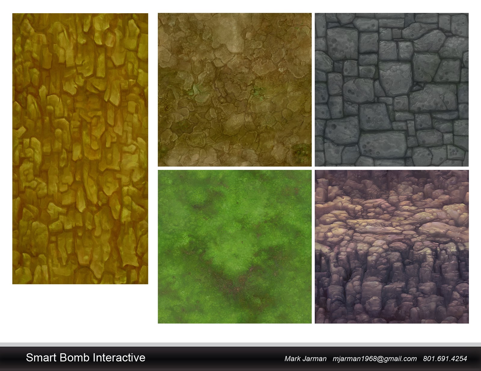 Mark Jarman's Game Portfolio: 3-D and Texture Maps