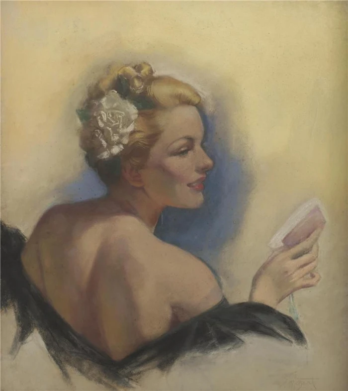 Zoë Mozert 1907-1993 American Pin-up illustrator