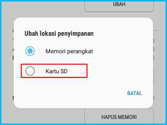 Cara Memindahkan Aplikasi Ke Kartu Memori (SD CARD) Pada Hp Samsung