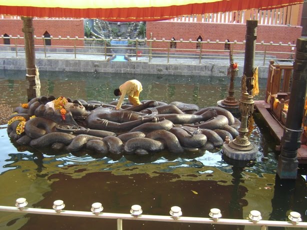 BUDHANILKANTHA Places Of Pilgrimage Of Nepal