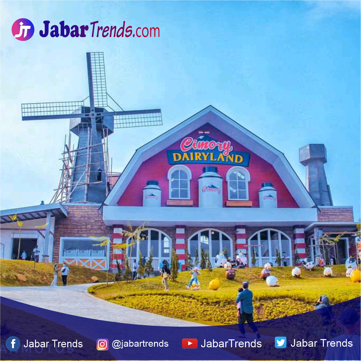 Peta menuju objek wisata Puncak Tamiang