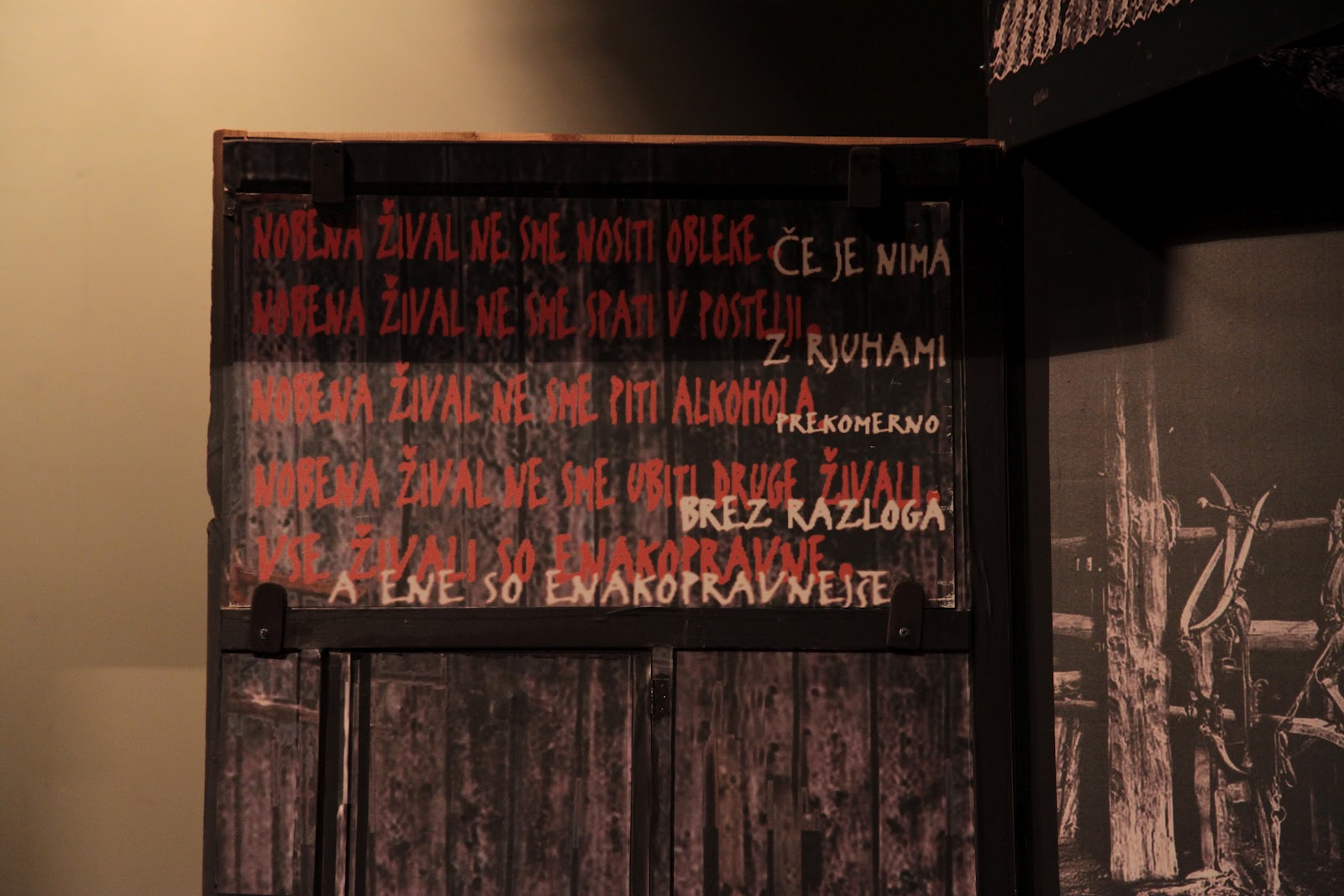 No Animal Shall Sleep In A Bed With Sheets - Animal West