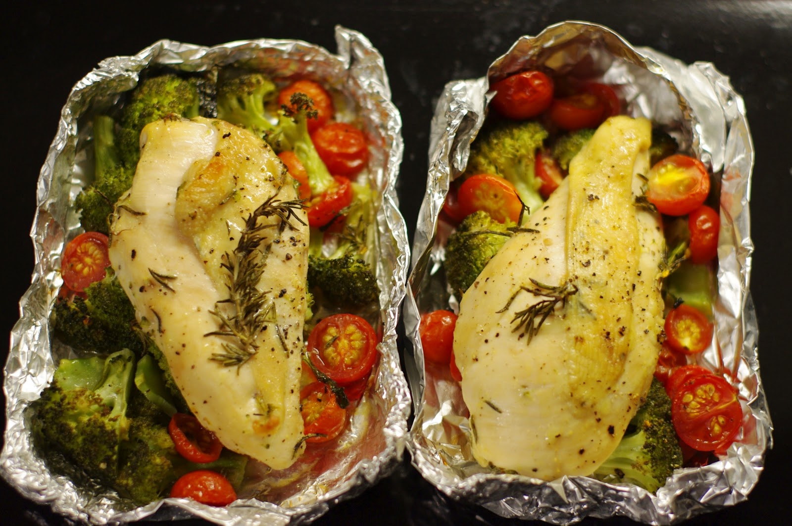 Slow Carb Days Jamie Oliver's Roasted Chicken Breast in Tinfoil Tray
