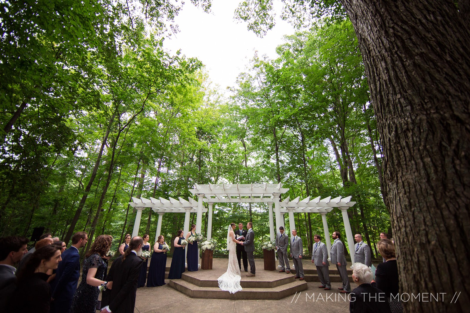 Kirkbrides Hope And Mike S Outdoor Wedding At Manakiki